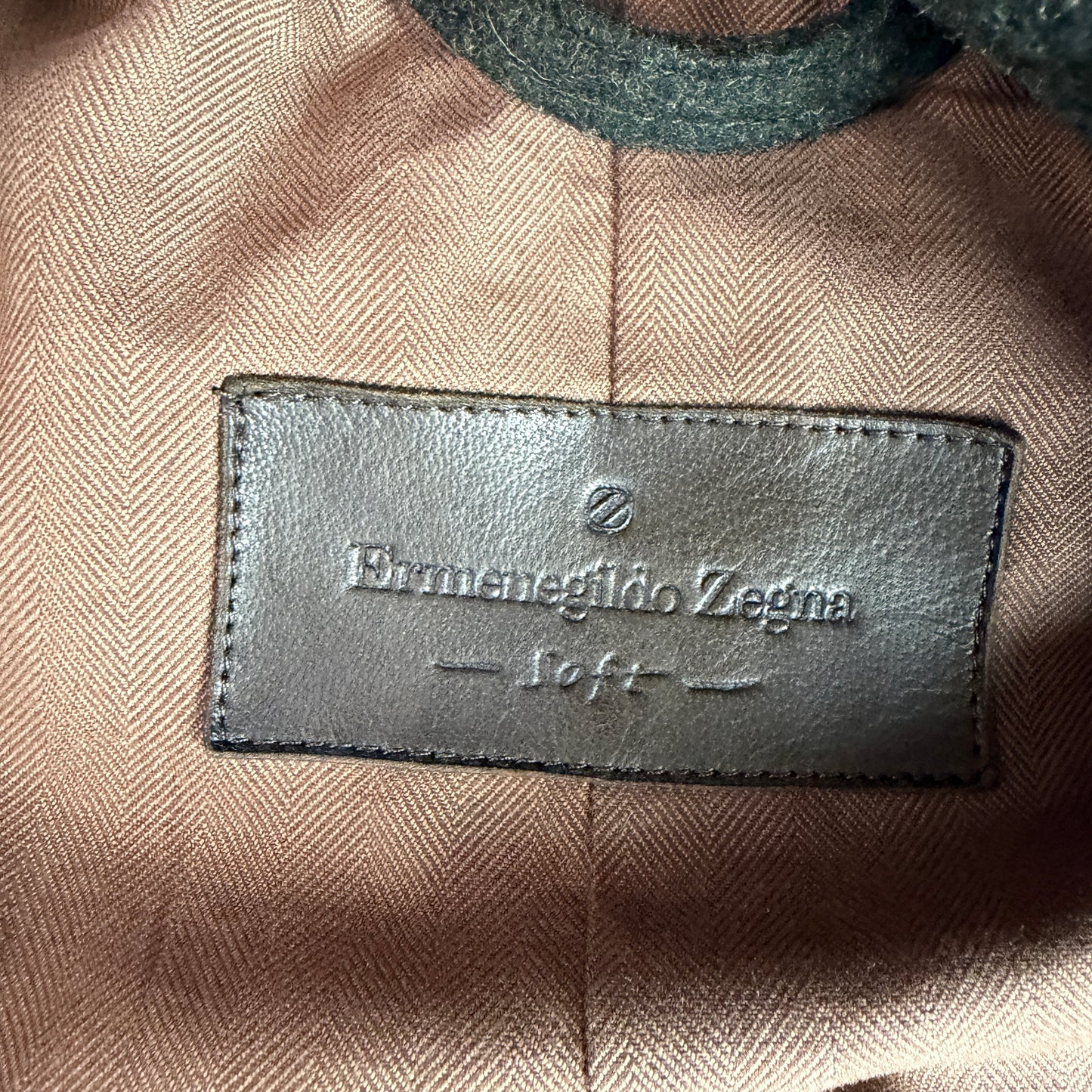 Ermenegildo Zegna (M) "Soft" Loden Green Wool/Cashmere Sport Jacket
