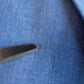 J.Press (44L) Sky Blue Chambray 3/2 Roll Lightly Structured Sport Coat